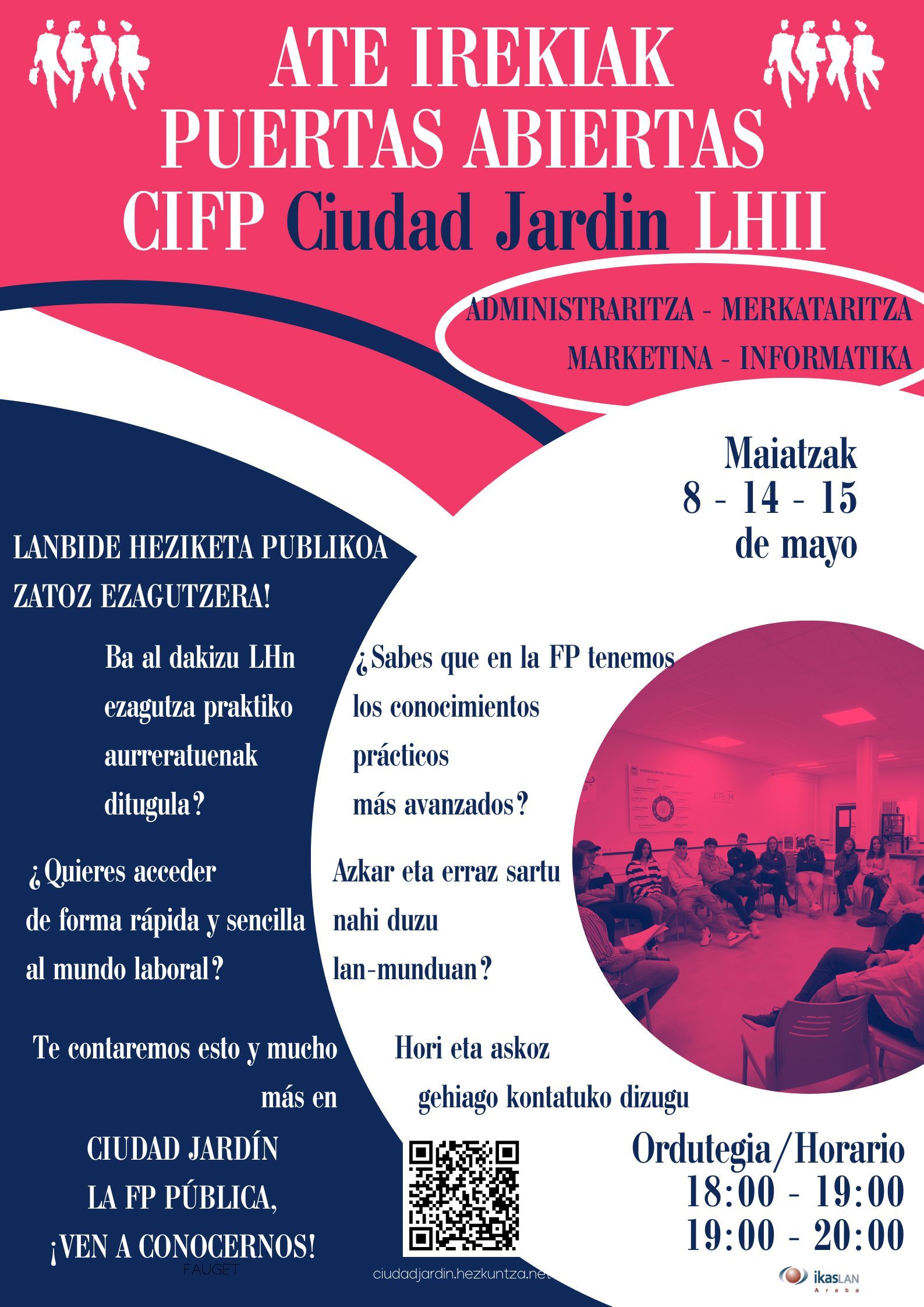 Ate irekiak - CIFP Ciudad Jardin LHII