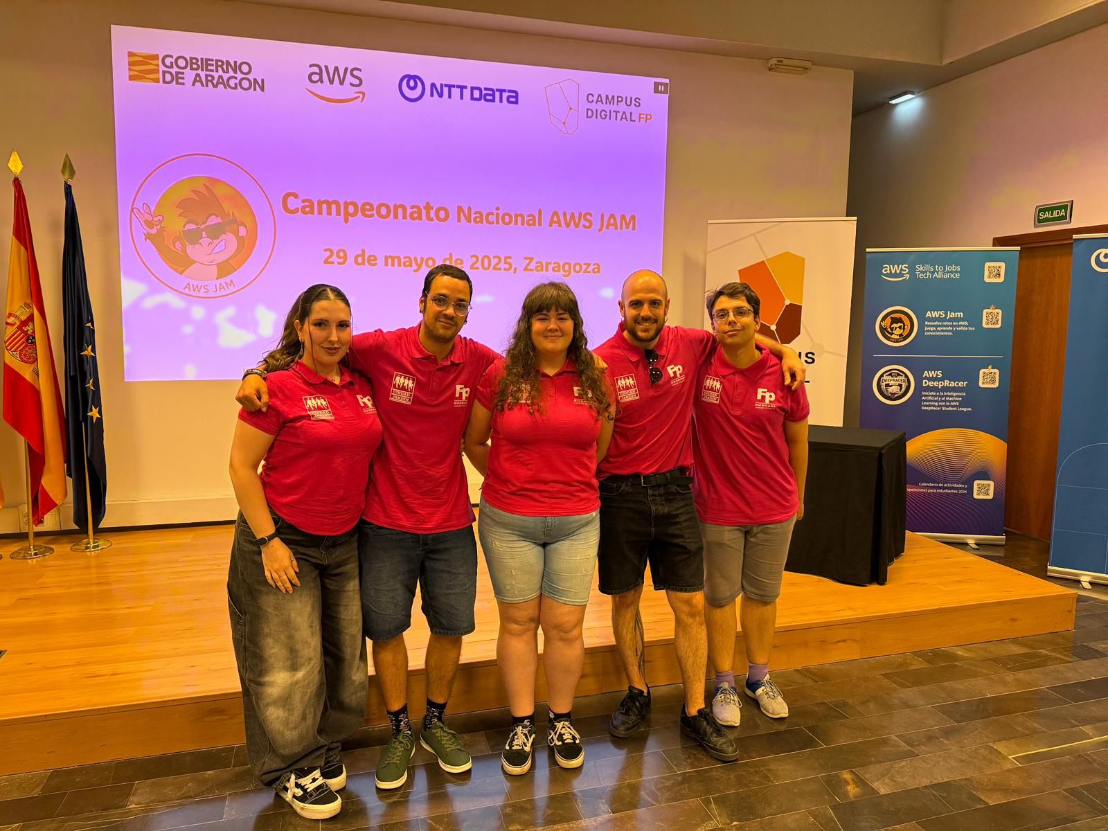 Final nacional de AWS JAM - CIFP Ciudad Jardin LHII
