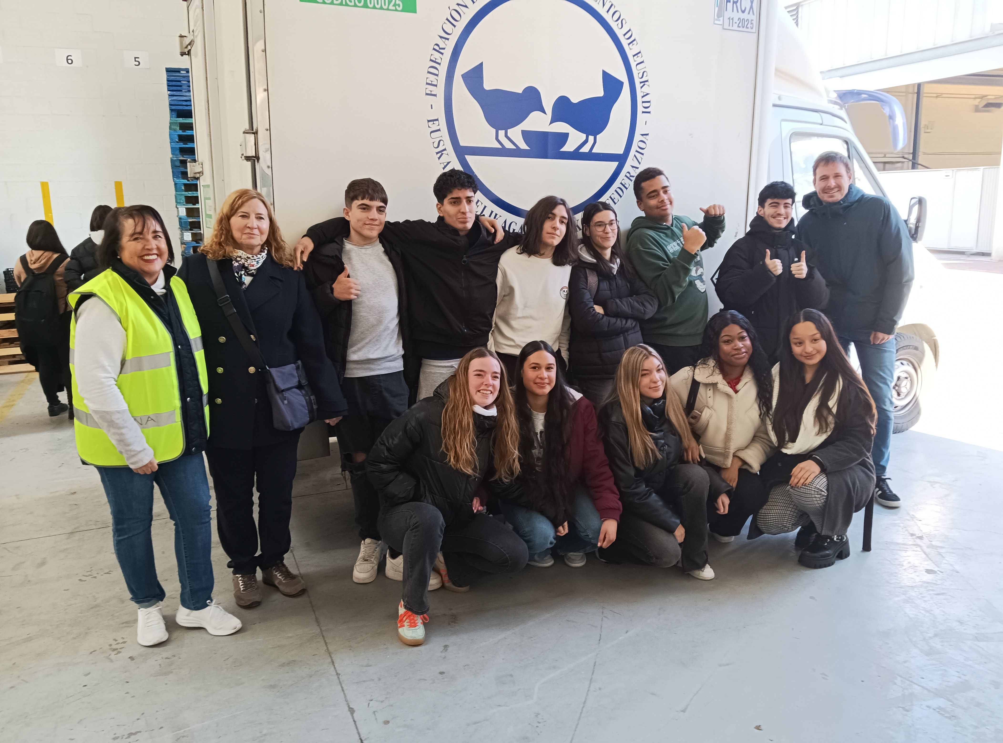 Visita al Banco de Alimentos de Álava - CIFP Ciudad Jardin LHII