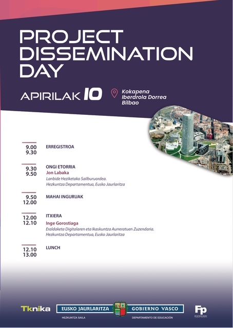 Project Dissemination Day - CIFP Ciudad Jardin LHII
