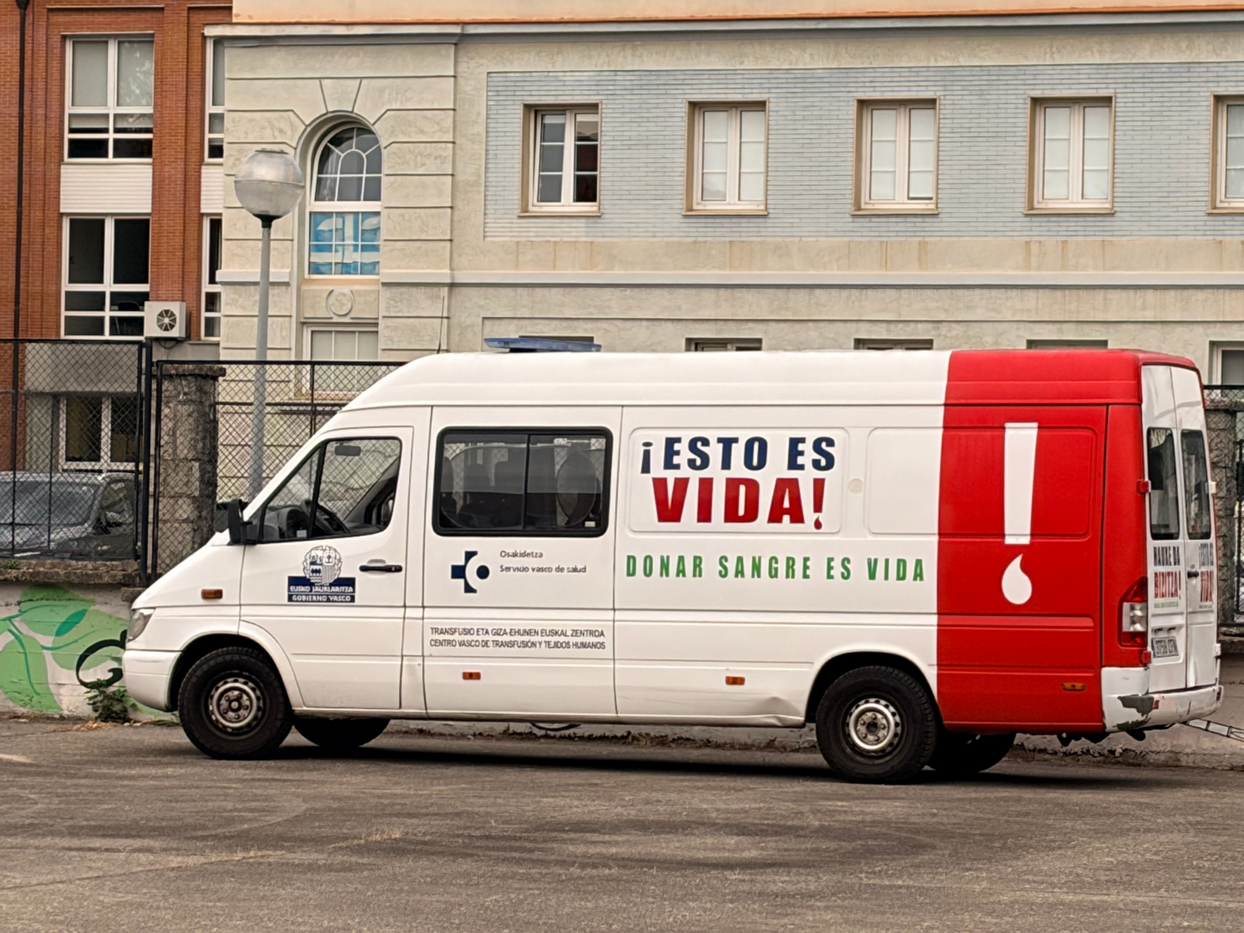 Donación de sangre en el centro con gran éxito