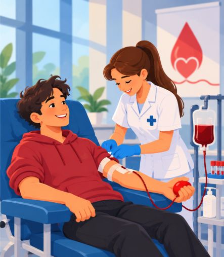 Osakidetza acerca la donación de sangre al alumnado de Ciudad Jardín