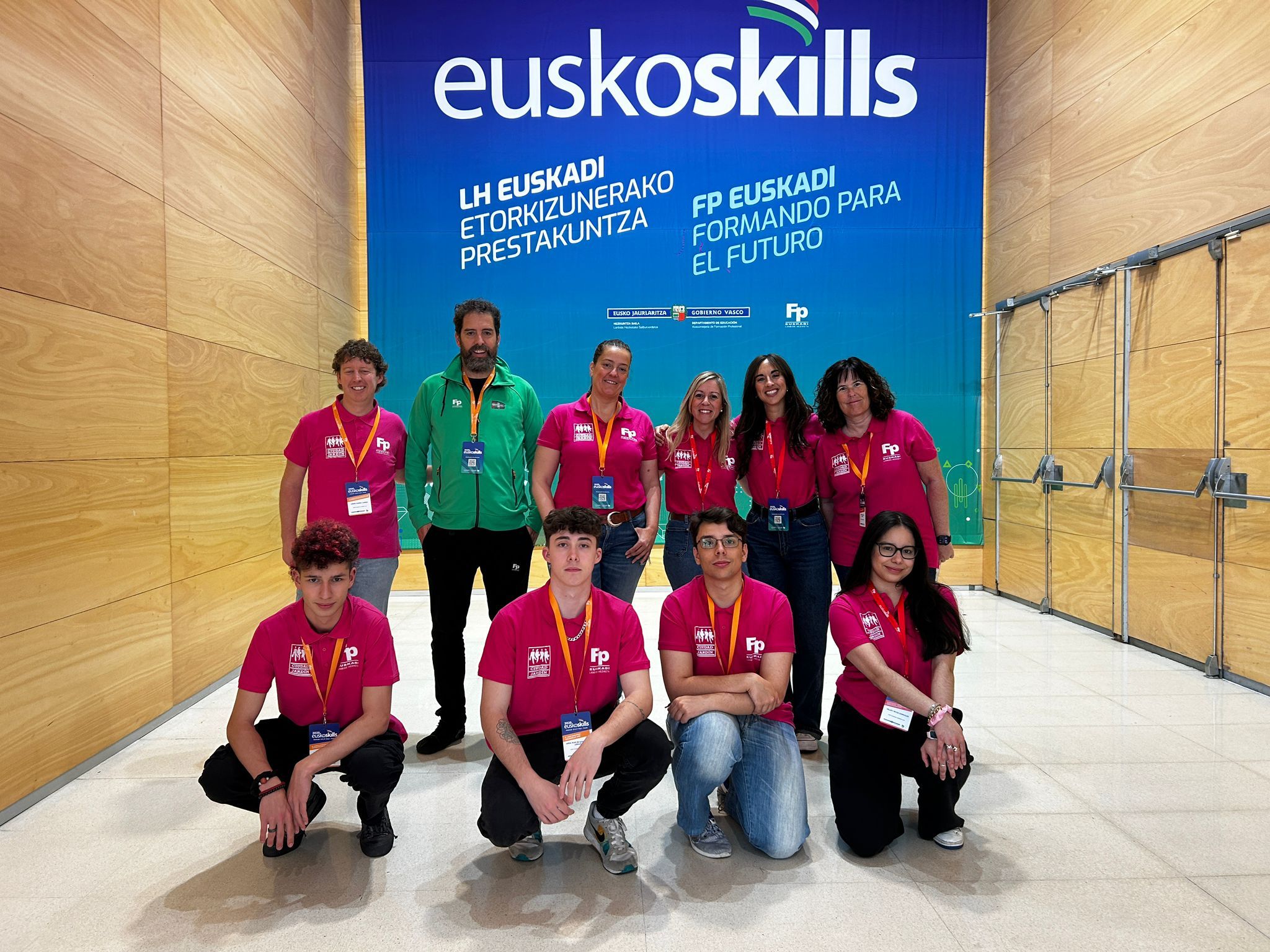 Agradecimiento al alumnado y profesorado de CIFP Ciudad Jardín LHII por su participación en las Euskoskills 2025 - CIFP Ciudad Jardin LHII