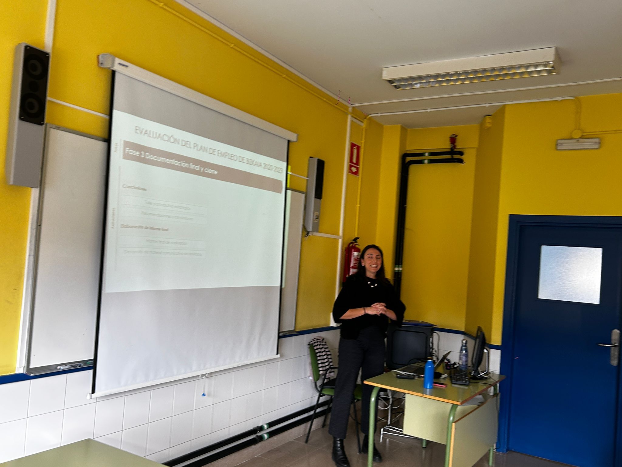 CHARLA DE LA EMPRESA NTT DATA CON ESTÍBALIZ MOLÁS - CIFP Ciudad Jardin LHII